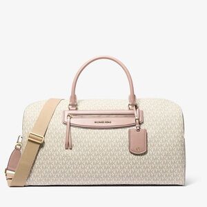 Michael Kors Cream and Light Pink Women's Bag